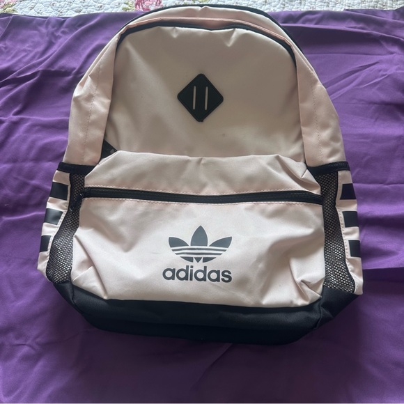 Adidas Light Pink and Black Backpack - Picture 2 of 7